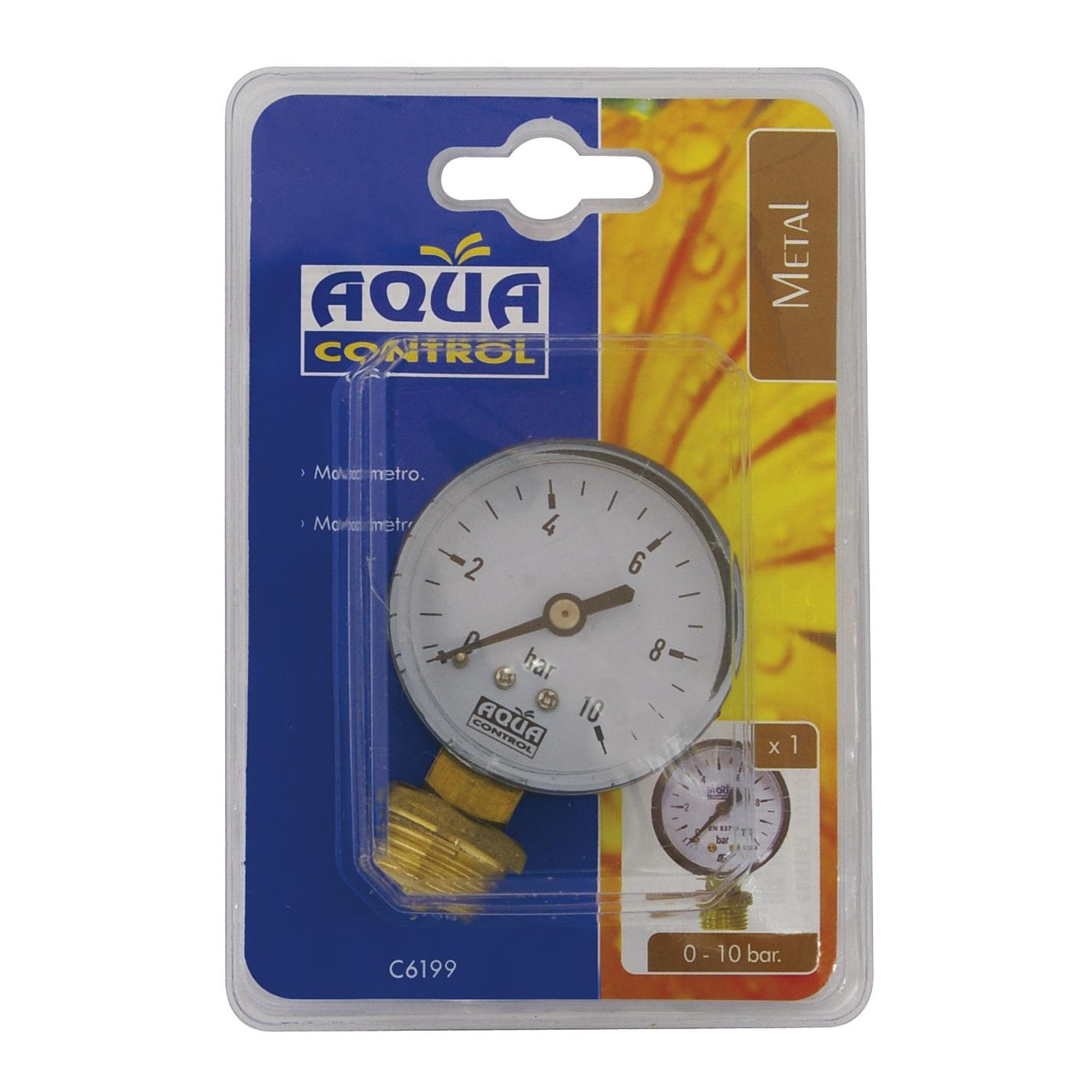 Manometer 0-10 bar Aquacontrol