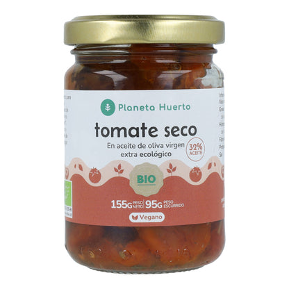 Getrocknete Tomaten in nativem Olivenöl extra ECO Planeta Huerto 155 g