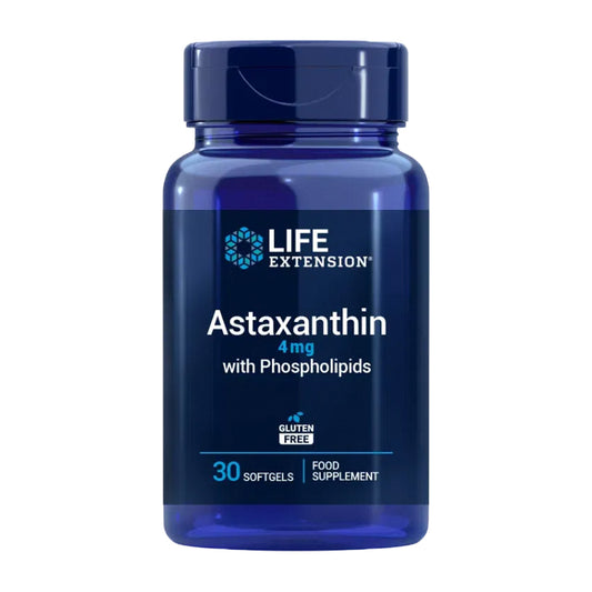 Astaxantina con fosfolipidi 4 mg, Life Extension 30 capsule