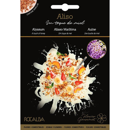 Graines de fleurs comestibles Aliso Rocalba