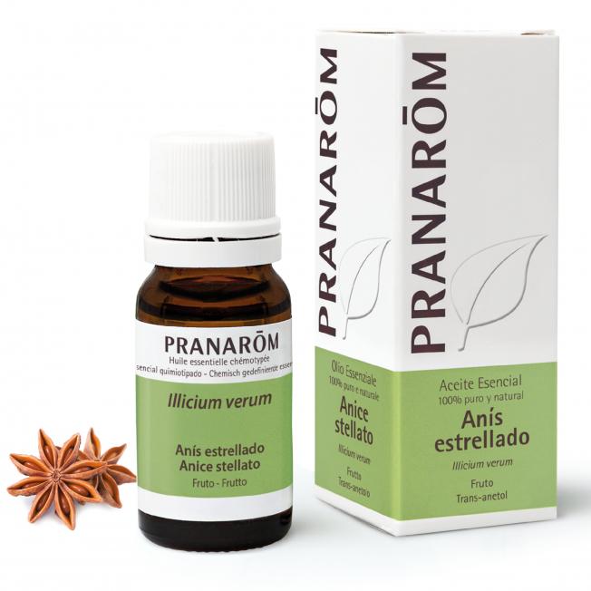 Star Anise Essential Oil Organic Fruit Pranarom 10 ml