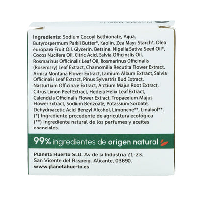 Solid Anti-Dandruff Shampoo with Rosemary and Sage Planeta Huerto 85 g