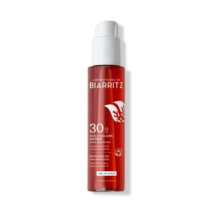 Huile solaire invisible SPF30 Biarritz 125 ml 