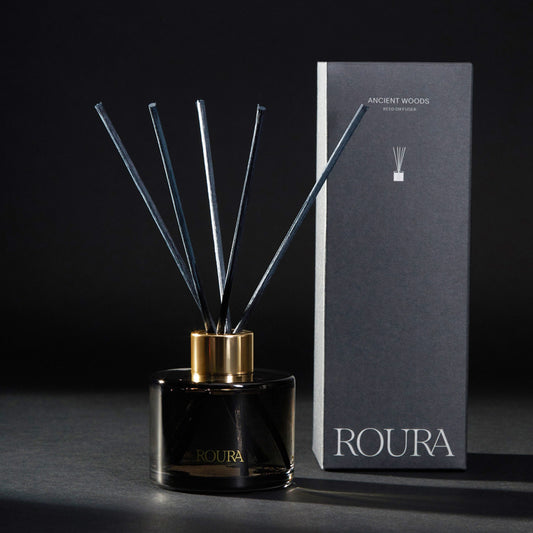 Désodorisant Roura Premium Bois Anciens Mikado 100 ml