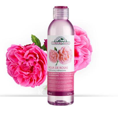 Corpore Sano Rosenwasser, belebend und erfrischend, 200 ml
