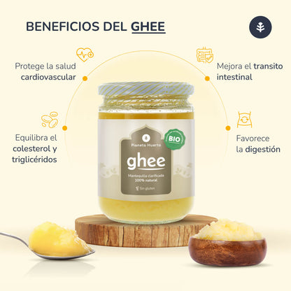 Confezione 3xGhee burro chiarificato ECO Planeta Huerto 500 gr