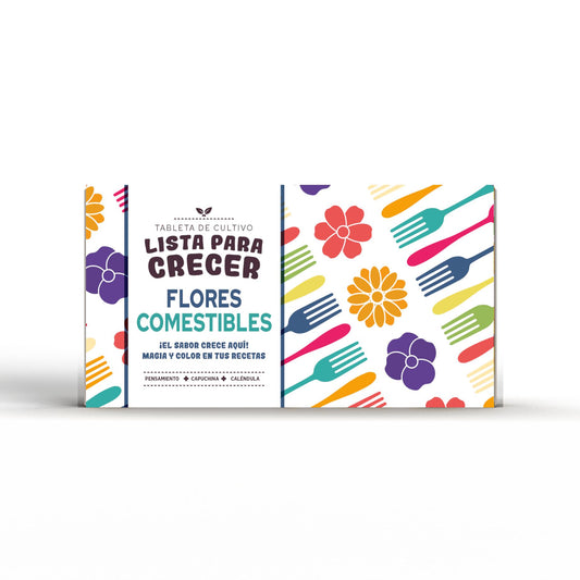 Tablette de culture Fleurs comestibles