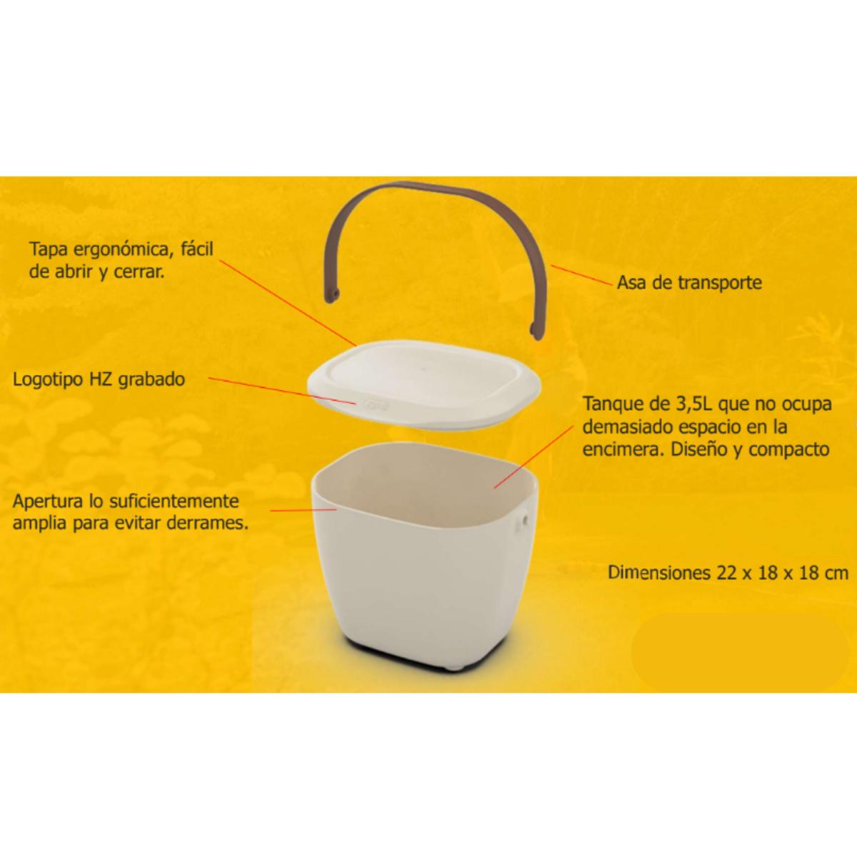 Kitchen Caddy Hozelock organic waste bin 3.5 L