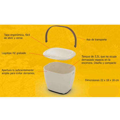 Kitchen Caddy Hozelock organic waste bin 3.5 L