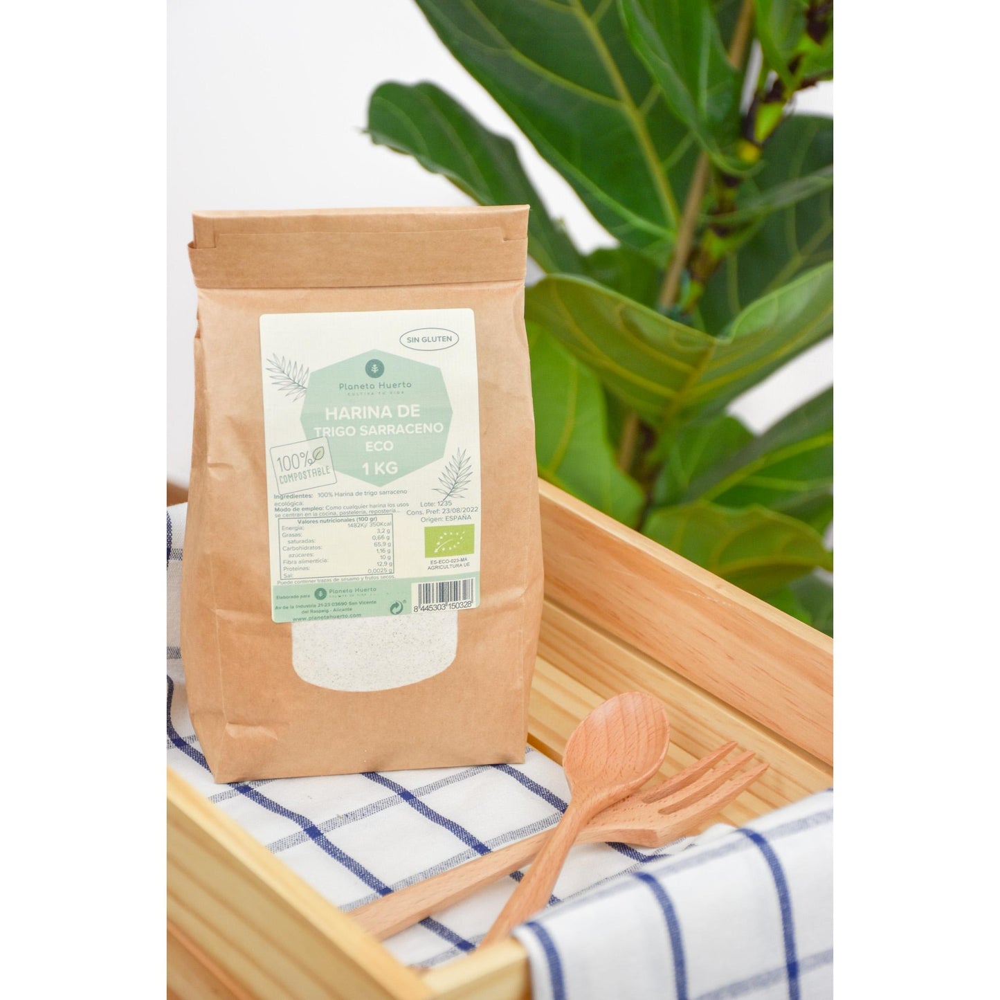 Gluten Free Buckwheat Flour ECO Planeta Huerto 1 kg