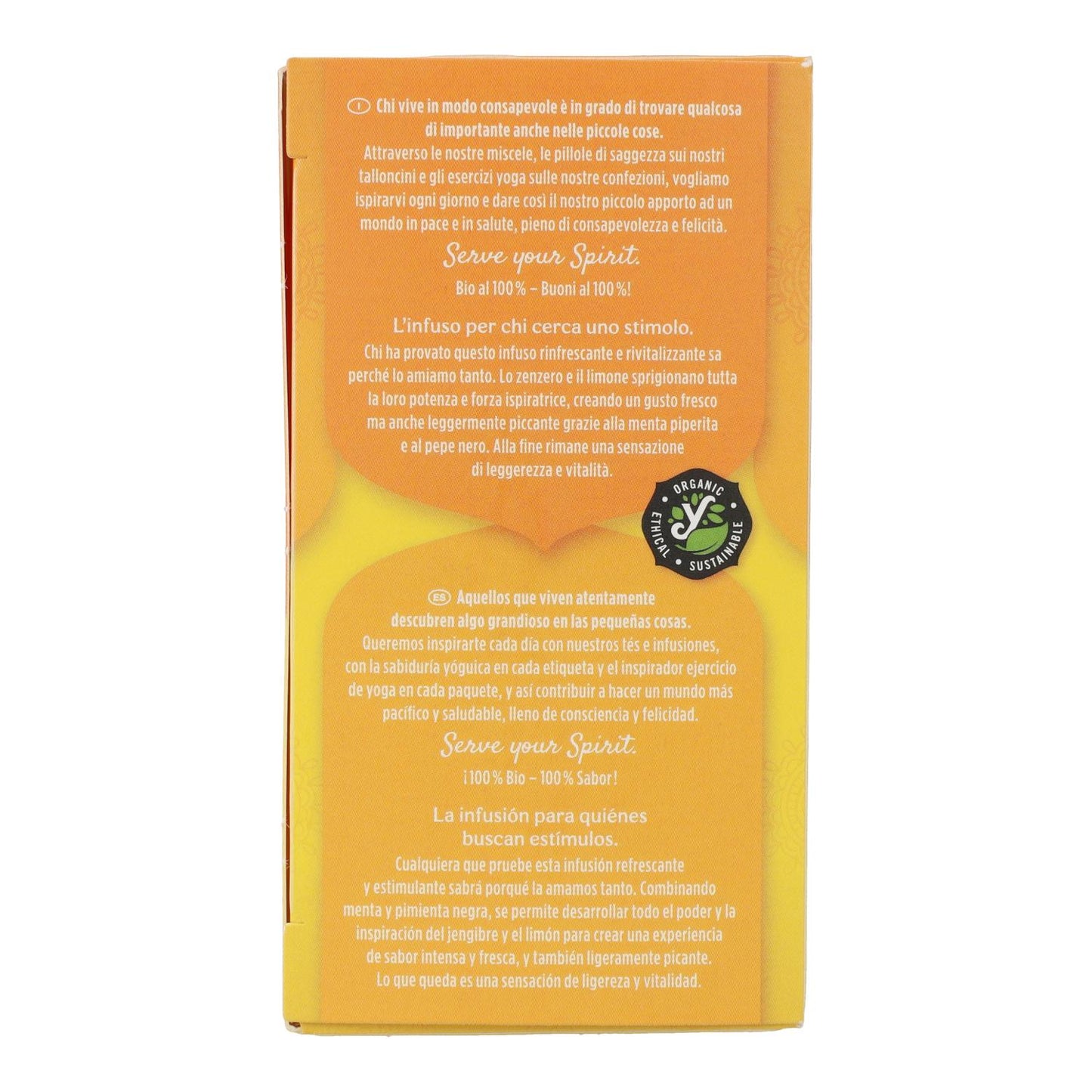 Thé Yogi BIO Gingembre et Citron, 17 sachets