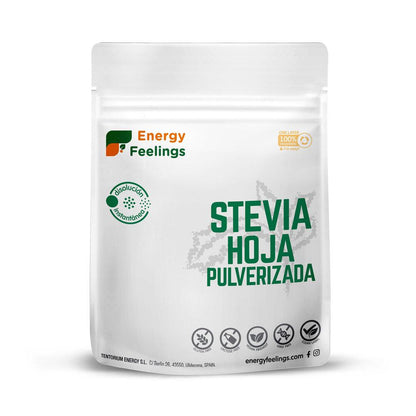 Feuilles de stévia en poudre, sachet Doypack de 100 g