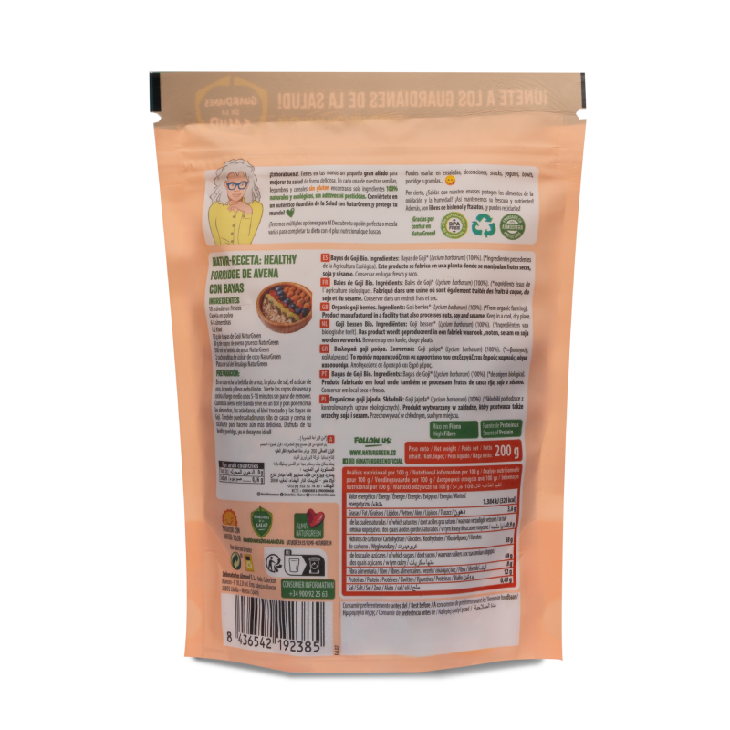 Bacche di Goji Bio Naturgreen 200 g