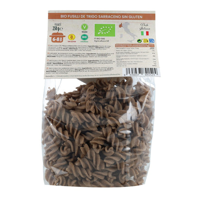 Fusilli z pszenicy gryczanej bezglutenowe bio Sol Natural 250 g