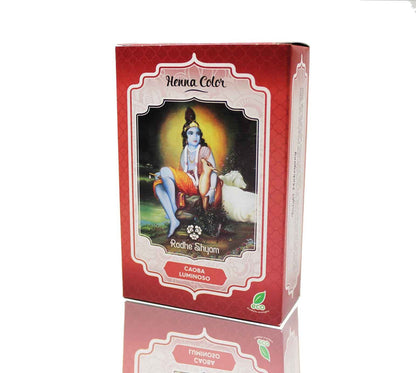 Radhe Shyam bright mahogany henna powder 100 g