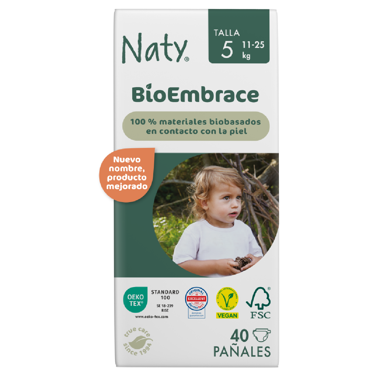 Blöja nr 5 Naty 11-25 kg  Eco by Naty 40 st