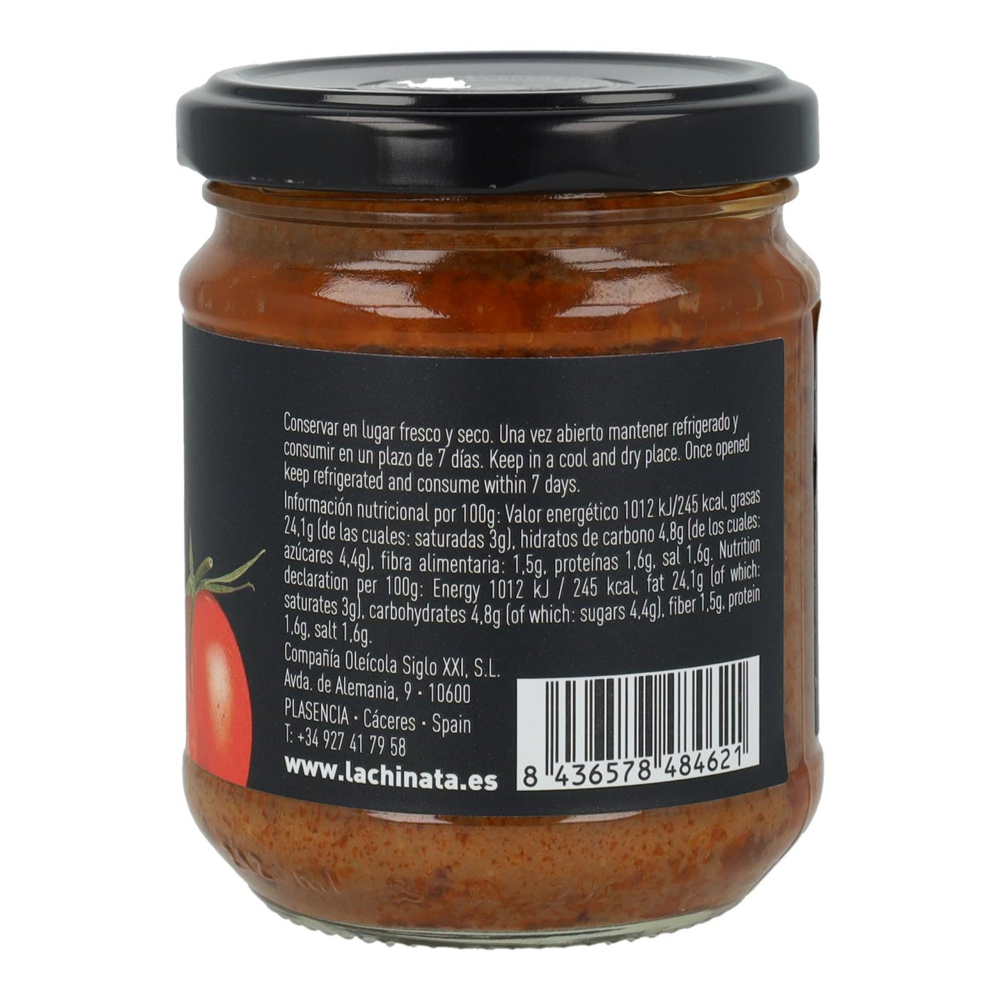 Crème de tomates et d'olives La Chinata 180g