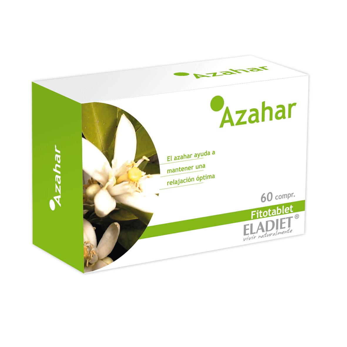 Fitotablet Azahar voedingssupplement 330 mg Eladiet 60 tabletten