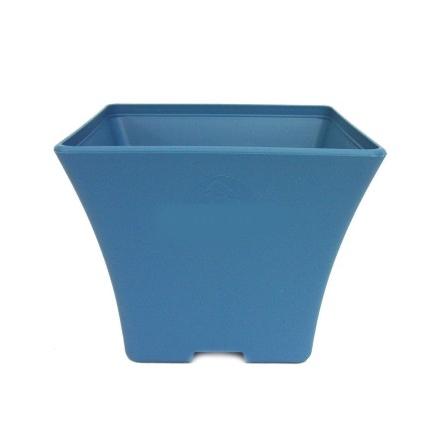 Pot pré-bonsaï en plastique bleu 9,3 x 9,3 x 7 cm