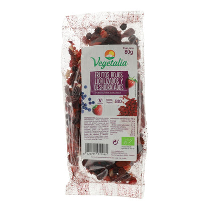 Bio-Mix gefriergetrocknete rote Früchte 80 g Vegetalia