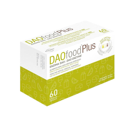 DAOfood® Plus 60 kapsułek z tabletkami odpornymi na działanie żołądka