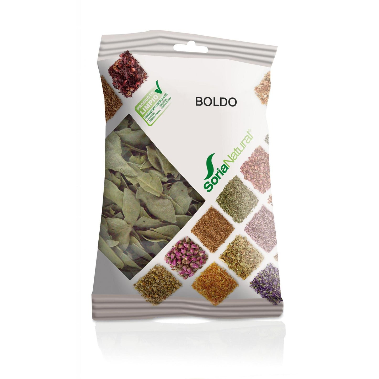 Boldo-bladeren Soria Natural, 40 g