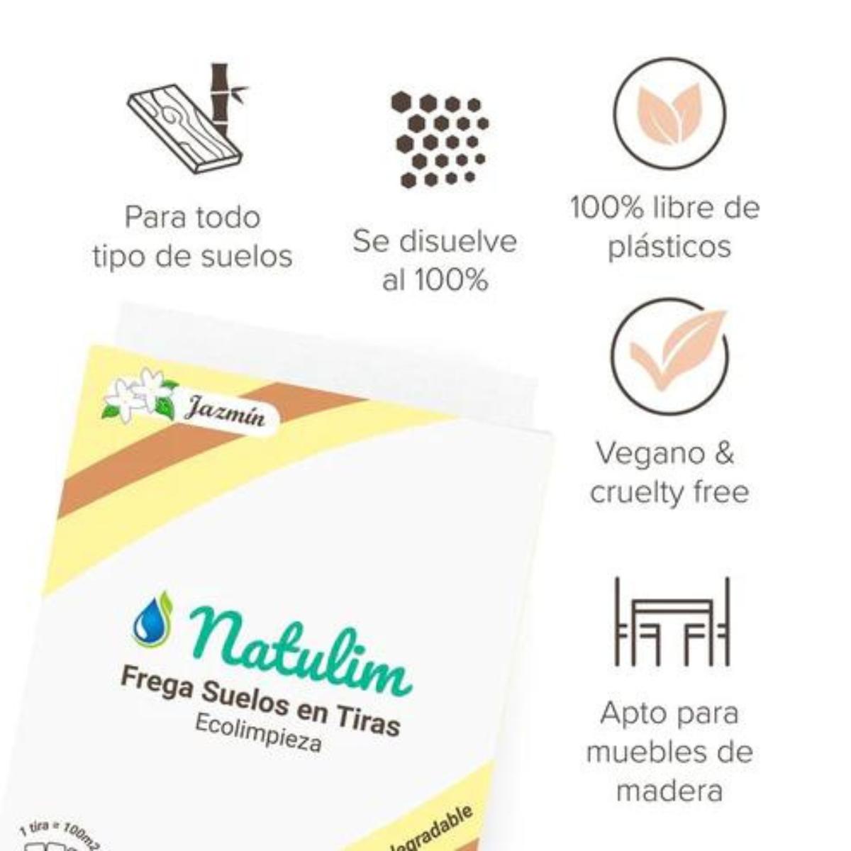 Bandes de nettoyage de sols Eco Natulim, 30 unités