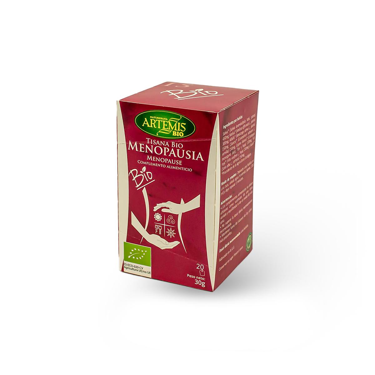 Tisane Bio Artemis pour la ménopause, 20 filtres.