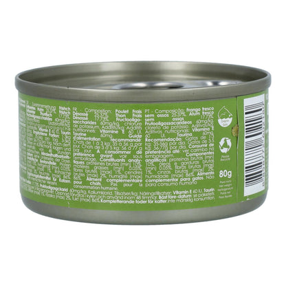 Kit Cat Dose Toppers – Huhn & Thunfisch 80 g Nassfutter für Katzen in Gelatine