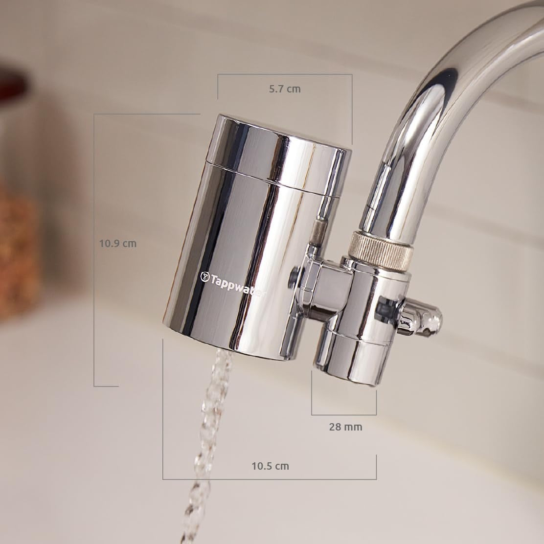 Pack annuel Filtre pour robinet EcoPro Chrome SMR Tappwater