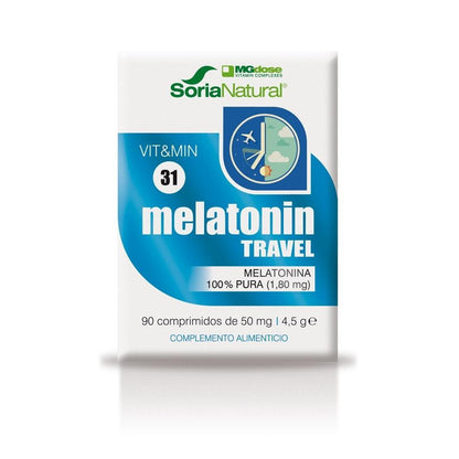 Melatonin Travel Vit&MIn 31 Soria Natural 90 tablets