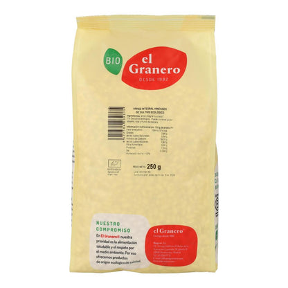 Lot de 2 sachets de riz brun soufflé El Granero, 250 g 