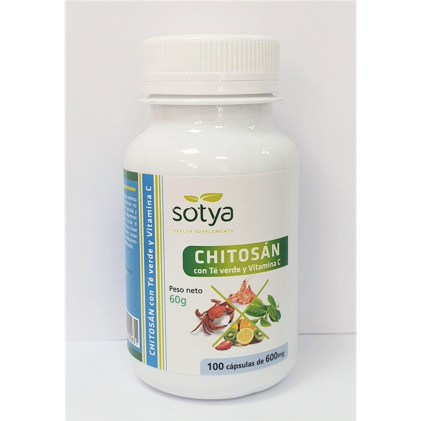 Chitosan + Grüner Tee + Vit. C  Sotya 100 Kapseln