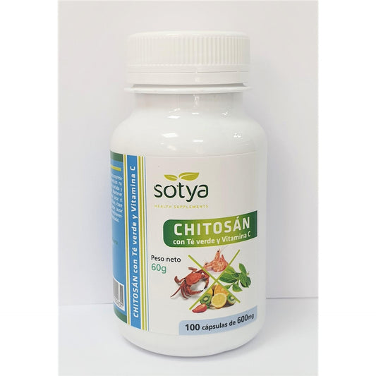 Chitosan + Grüner Tee + Vit. C  Sotya 100 Kapseln