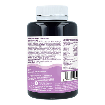 Hair Booster Haare, Haut und Nägel Planeta Huerto 120 Kapseln