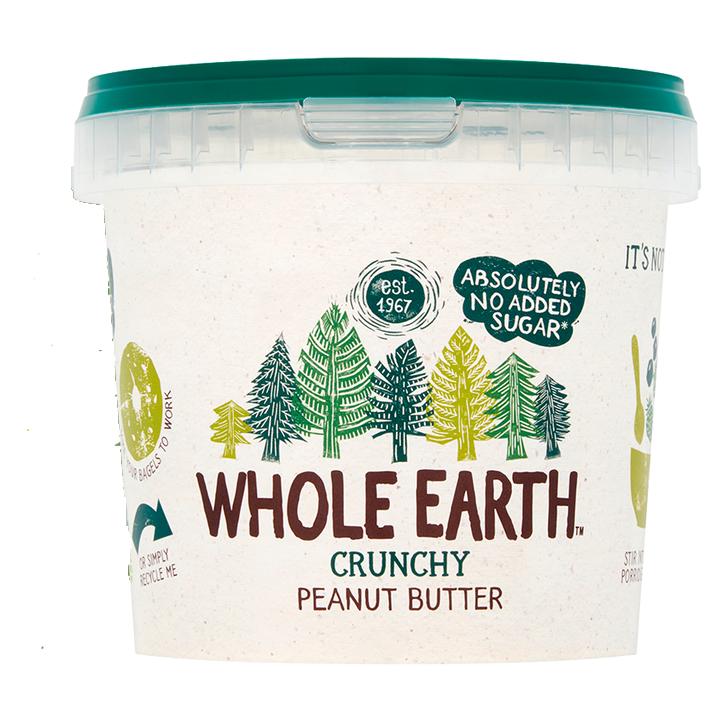 Crema de Cacahuete Crunchy Whole Earth 1Kg.