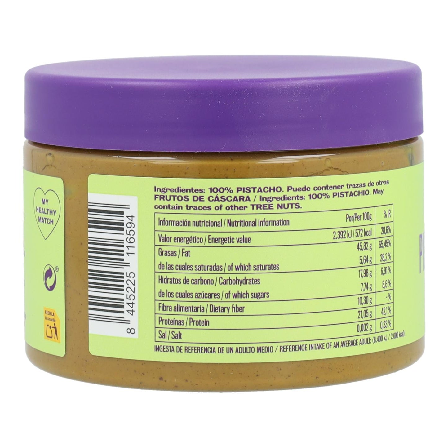 Crema di pistacchio Nut&me 250 g