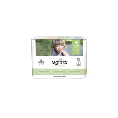 Pañales Moltex Pure & Nature T4 (9-15 kg),  50 Uds