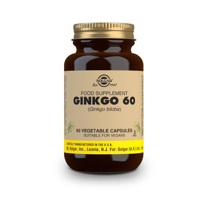 Ginkgo 60, 60 vegetabiliska kapslar