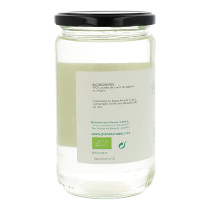 Lot de 6 bouteilles d'huile de coco désodorisée ECO Planeta Huerto 500 ml