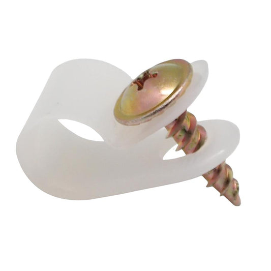 Plastic klem met schroefbevestiging 25 stuks