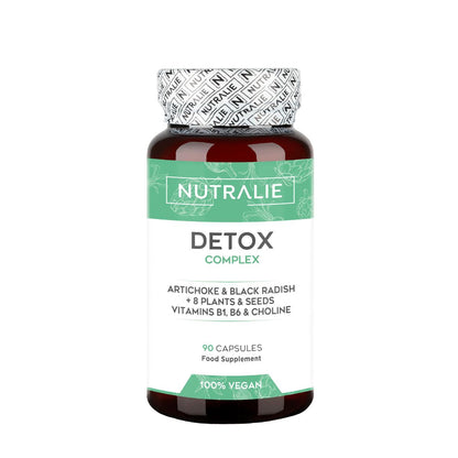 Nutralie Detox complex z witaminami B1 + B6 i choliną 90 kapsułek