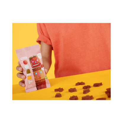 PACK 3X Snack alla fragola e mela ECO 25 g, Triboo