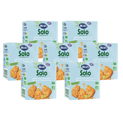 Pack 7x Biscuits animaux Solo Cereales 100 g-Hero Solo