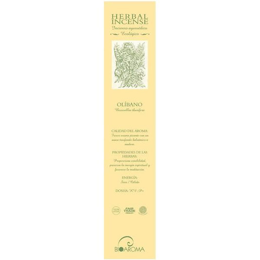 Bioaroma Organic Frankincense Incense, 12 sticks