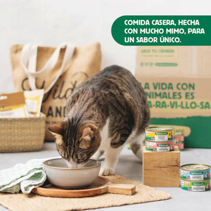 Full tin of Wild Balance Market Stew with Turkey and Beef for Cats 80 g