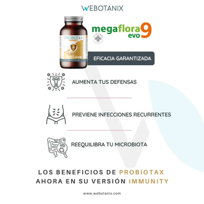 Probiotax Immunity Defensas WeBotanix 45 kapslar