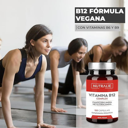 Vitamine B12 Complex 2000 mcg Vermoeidheid Nutralie 120 tabletten