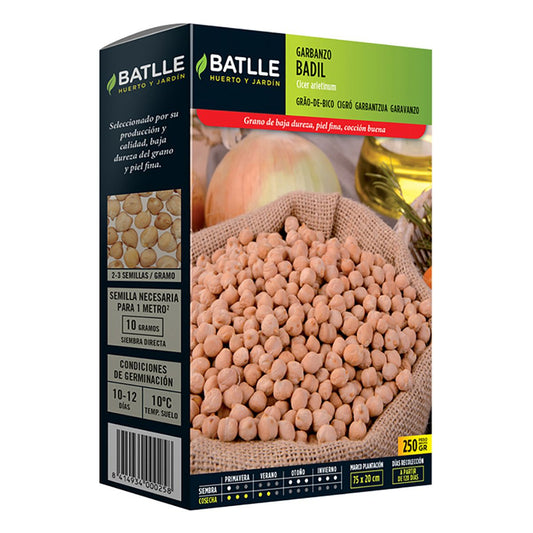 Kikärtsfrön Badil 250 g Batlle
