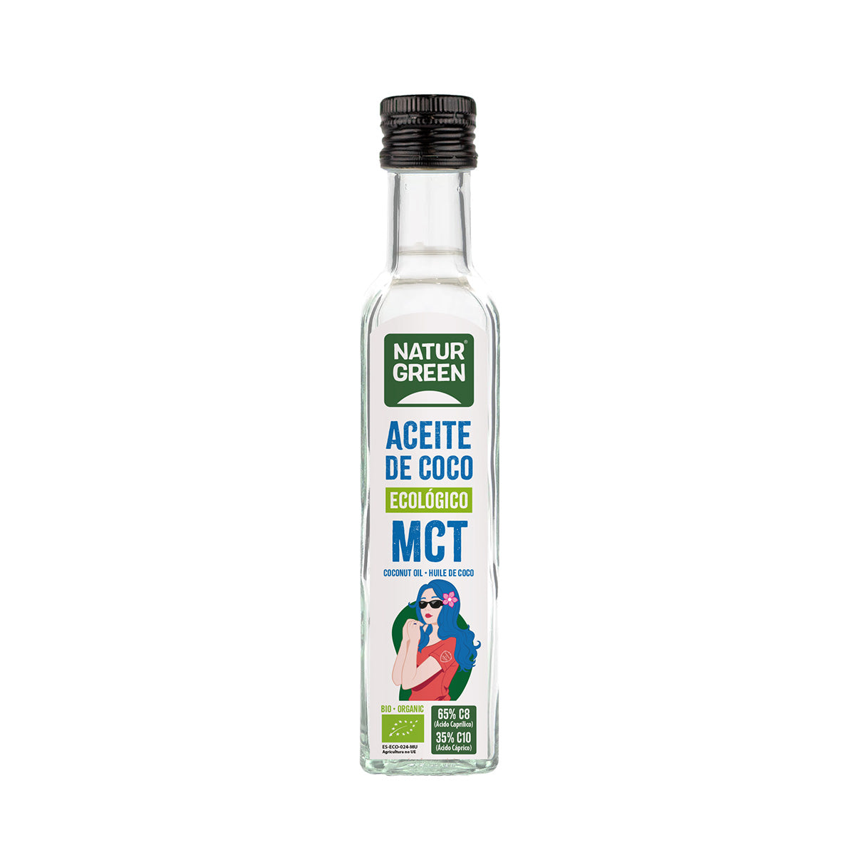NaturGreen Organic MCT Coconut Oil 250 ml